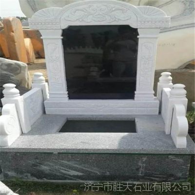 山東濟(jì)寧石碑墓碑圖片農(nóng)村墓碑制作廠家做墓地石碑石材墓碑加工可定制價(jià)格 中國供應(yīng)商